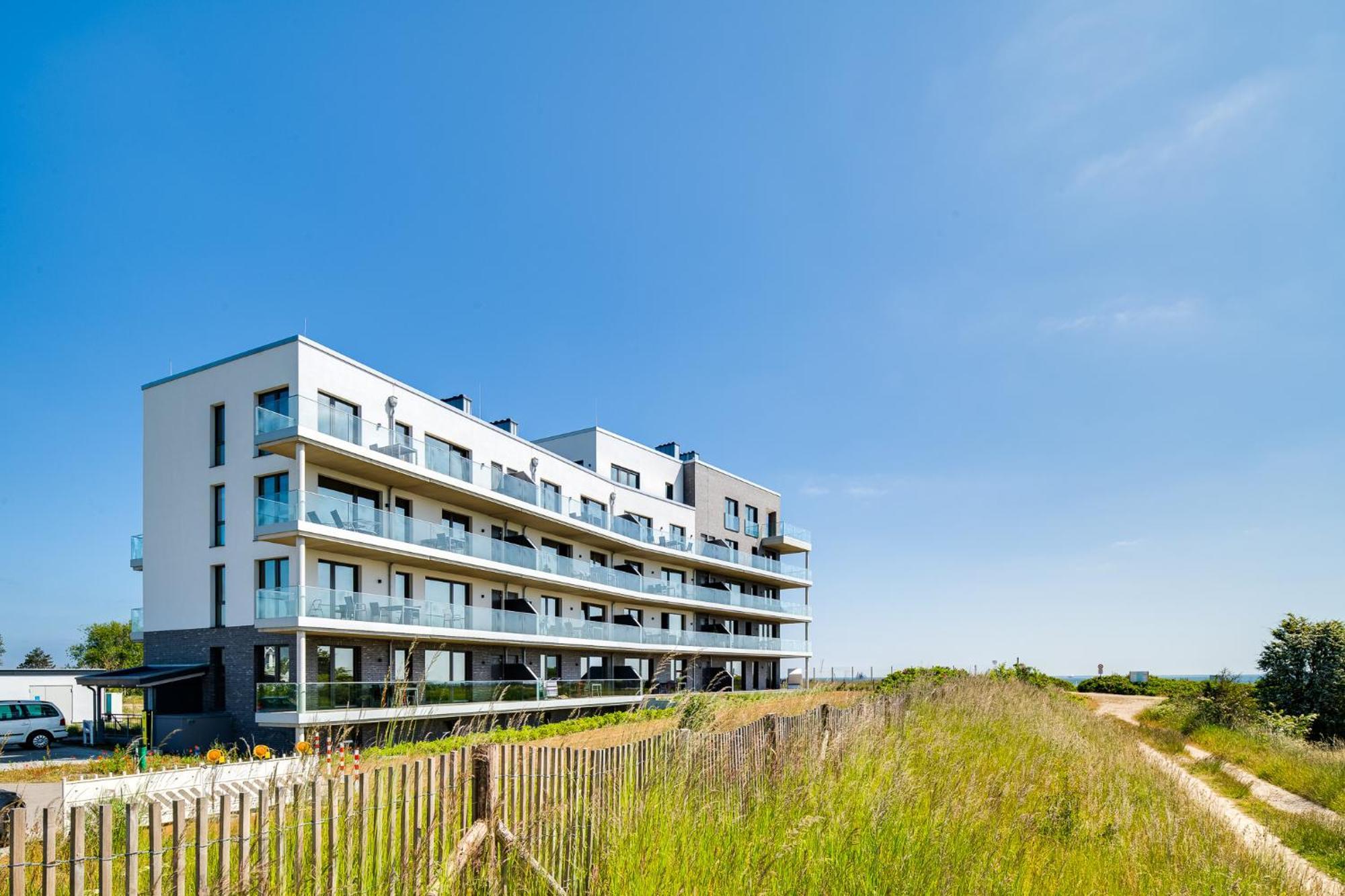 Beachterracefour- Eg, Meerblick, Terrasse, Kamin, Sauna Олпениц Екстериор снимка